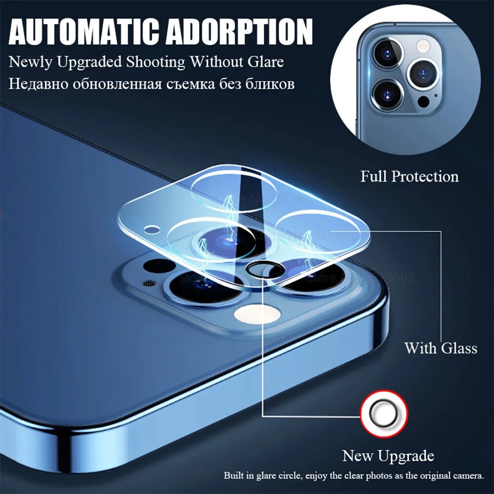 3D Camera protector For apple Iphone 13 Mini Tempered Glass case For IPhone 13 Pro Max ifone 13Mini 13Pro Lens Protectors Film