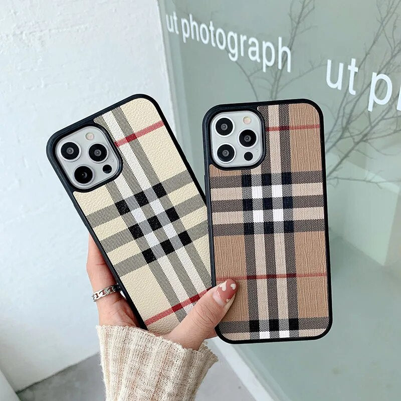 iPhone Cases Fashion Design For iPhone 15 15 Pro 11 12 13 14 Pro Max 14 15 Plus PC TPU Leather Hard Back Shockproof Cases