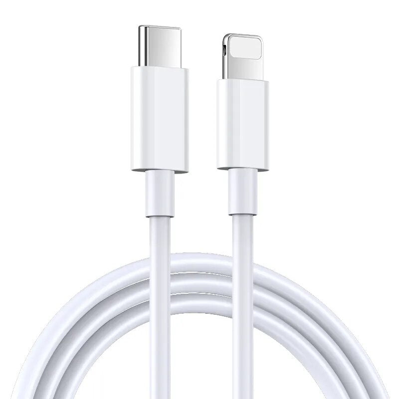 PD 30W For Apple Original USB Lightning Cable For iPhone 14 13 11 12 Pro Max X XS XR 7 8 Plus Type C Charger Fast Charging Cable