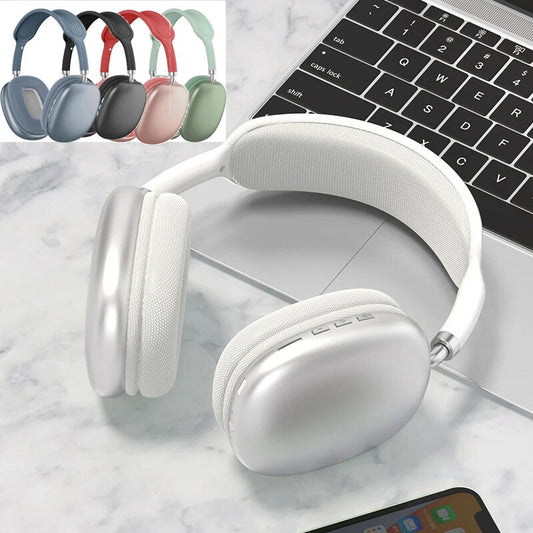 Wireless Headphones Bluetooth Headsets Noise Cancelling Stereo Earphones Gaming Headset with Mic For iphone Xiaomi PC phone